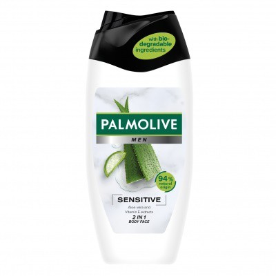 Palmolive spg men sens. aloe 250ml 2in1 | Toaletní mycí prostředky - Sprchové gely - Pánské